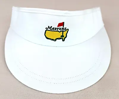 **NEW!** American Needle Augusta MASTERS High Crown Golf Visor / White / OSFA • $64