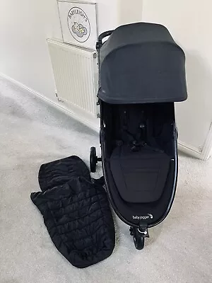 Baby Jogger City Mini GT2 GT 2 - Black Single Light Travel Small Fold Stroller • £259