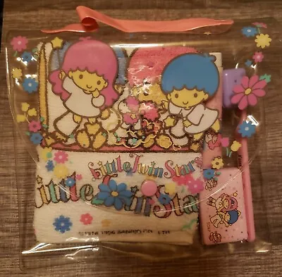 RARE Vintage Sanrio Surprise 1996 Little Twin Star Travel Kit • $30