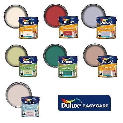 Dulux Easycare Washable & Tough Interiors Walls Kitchen Bathroom Paint 2.5L • £24.99