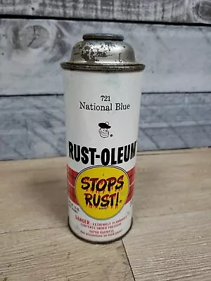 Vtg Rust-oleum No. 721 National Blue -spray Paint Can  GM1 • $21.99