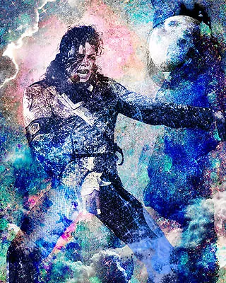 Michael Jackson Art Print King Of Pop Art Poster • $69.99