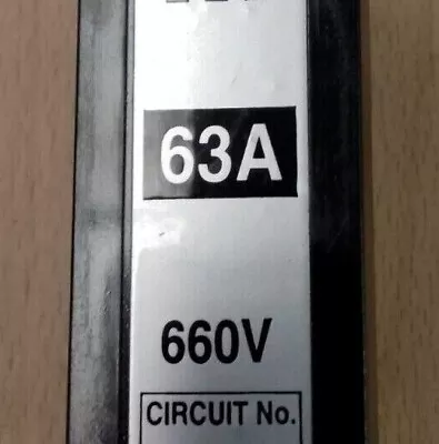 Mem Hrc 63 Amp Fuse Carrier 660v Type M 40 Amp • £13