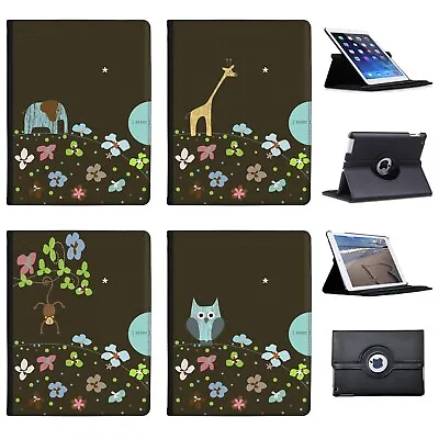 Azzumo Balancing Animals Faux Leather Case Cover / Folio For The Apple IPad • £9.99