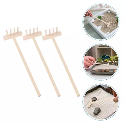 Mini Zen Garden Rake Set For Japanese Desktop- • $8.78