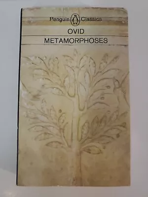 Metamorphoses By Ovid (Penguin Paperback) Vintage 1974 • $5.99