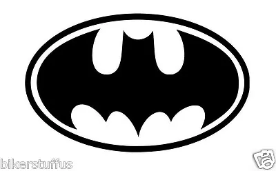 Batman Logo Helmet Sticker Tool Box Sticker Laptop Sticker Hard Hat Sticker  • $1.68