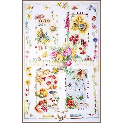 Lanarte Counted Cross Stitch Kit  4 Seasons Marjolein Bastin Spetial Edition  6 • $131.60