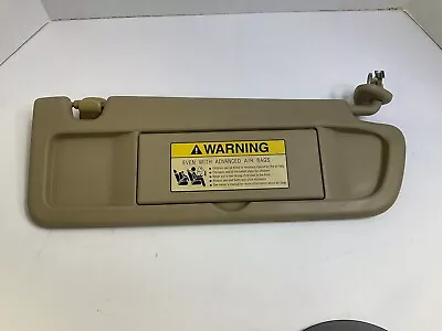 2006-2011 Honda Civic Passenger Sun Visor Sunvisor Tan OEM I02B23012 • $30