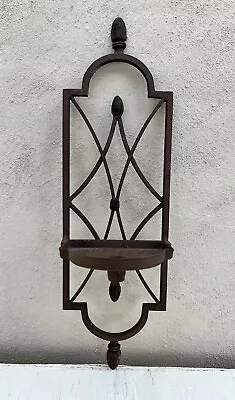 1 Southern Living At Home Iron Cordova Wall Hanging Candle Holder/Sconce • $17.99