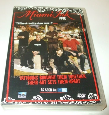 £1 • Buy Miami Ink The Complete Series Five Starring  Ami James Good