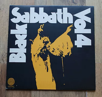 BLACK SABBATH VOL 4 1st UK PRESSING VINYL LP VERTIGO SWIRL 6360 071 EX+ • $273.91