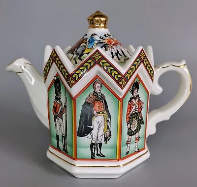 Sadler Teapot Battle Of Waterloo & Duke Of Wellington Teapot Collectable Teapot • £12