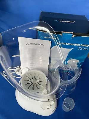 Hangsun Facial Sauna With Inhaler FS80  Boxed With Instructions • £6.99