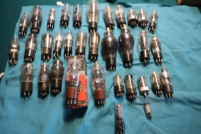 $40 • Buy Vacuum Tube Lot Tubes Radio Audio 6sn7  6L6  6146