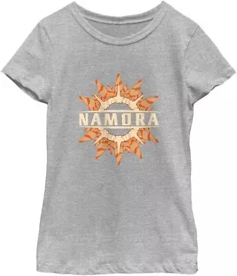 Marvel Girl's Namora Coral Ring T-Shirt Athletic Heather X-Small • $6