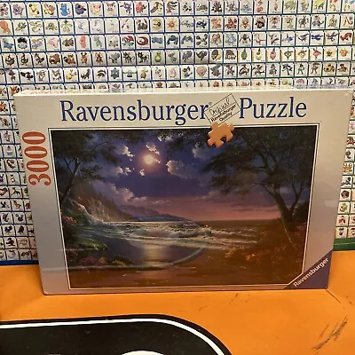 Ravensburger Puzzle 3000 Piece Moonlight Beach Anthony Casay 1997 #170098 • $49.99