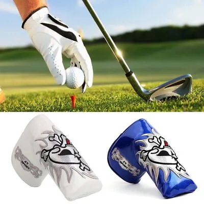 $26.43 • Buy Golf Putter Cover Golf Club Head Cover Blade Putter Protector Golf Headcover