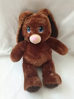 £7.50 • Buy Build A Bear Brown Bunny Rabbit  Blue Eyes Brown Inside Ears RARE Very Soft