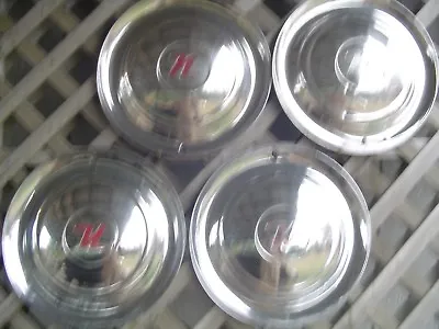 1954 54 Nash Rambler 15 In. Hubcaps Wheel Covers Center Caps Antique Vintage • $316.49