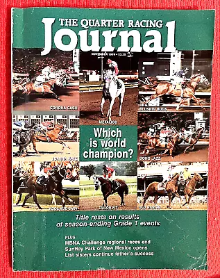 1999 Quarter RACING Record QUARTER HORSE Journal Book MR JESS PERRY SHAZOOM • $15.27