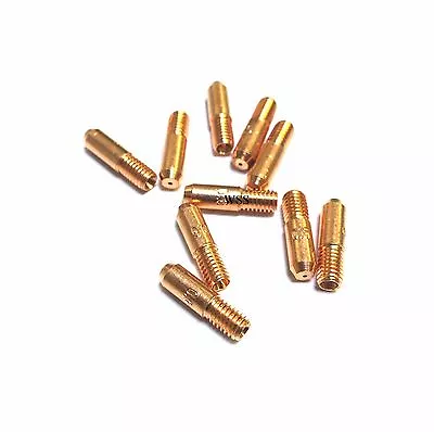 10 X Mig Welder Contact Tips Clarke Mini Mig Welder Flux Cored Wire M5 • £4.10