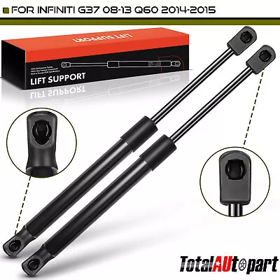 2Pcs Lift Supports Shock Struts Front Hood For Infiniti G37 Q60 2008-2015 6471 • $14.69