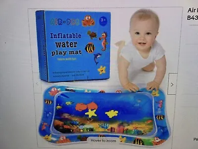 $10.95 • Buy Air Pro Inflatable Water Play Mat, 66x50cm, 6 Floating Sea Animals, B4399