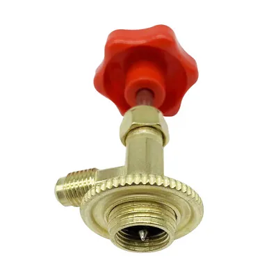 Self-Sealing R134a A/C Can Tap Tapper Adapter Dispensing Valve USA • $10.89