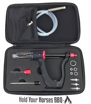 Siphon Meat Marinade Injector Kit With CASE (2) Commercial Grade Syringe Needle • $49.95