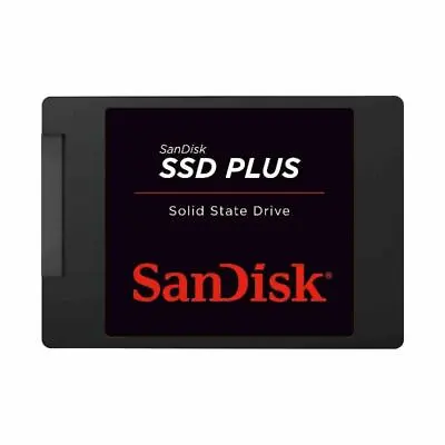 SANDISK SSD PLUS 120G 240GB 480GB Internal Solid State Drive SATA III 6Gb/s 2.5  • £38.87