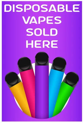 $11.07 • Buy 1 X VAPE SHOP WINDOW SIGN STICKER GRAPHIC DECAL ADVERT 006 - 2