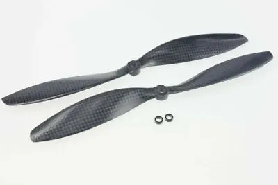 1 Pairs 10X4.7 Carbon Fiber Propeller 1047 Prop CW/CCW For Quadcopter Helicopter • $6.74