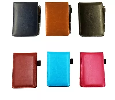Leather A7l Notebook Pocket Portable Durable Small For Writers Student Traveler • $42.14
