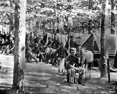 New Civil War Photo: Company Of 1st Massachusetts Cavalry Petersburg - 6 Sizes! • $5.99