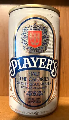 EMPTY 12oz Players Beer Can By Miller Brewing In Milwaukee WI • $0.99