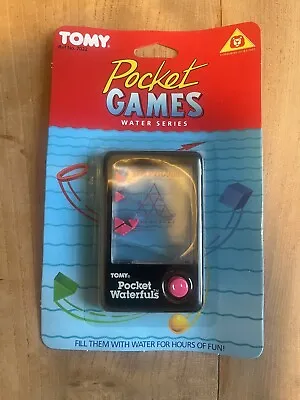 Tomy Vintage Pocket Water Game Pyramid Brand New • $24.89