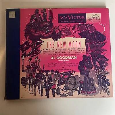 10  78 RPM 4 Record Set-Al Goodman-The New Moon/RCA Victor Album K16 • $10