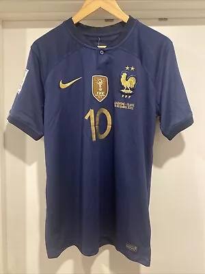 MBAPPE #10 France World Cup Final 2022 Jersey (BRAND NEW WITH TAGS) S-XXL • $80