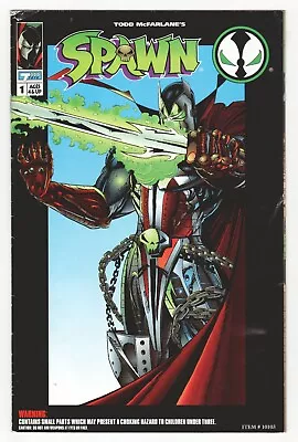Spawn #1 Medieval Action Figure Comic - TODD MCFARLANE TOYS VG/FN 5.0 • $0.99