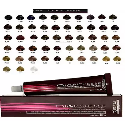 £2.25 • Buy L'Oreal DIA RICHESSE Hair Colour Semi-Permanent Dye Tubes 50ml !FREE DELIVERY!