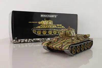 Minichamps; Russian T34/76 Tank; Captured By The Germans 1943; Excellent Boxed • £79.99