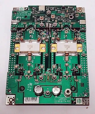 LARCAN 21B1917A BOARD WITH 2 X MRF372 POWER MOSFET RF N-CHANNEL TRANSISTOR • $84.14