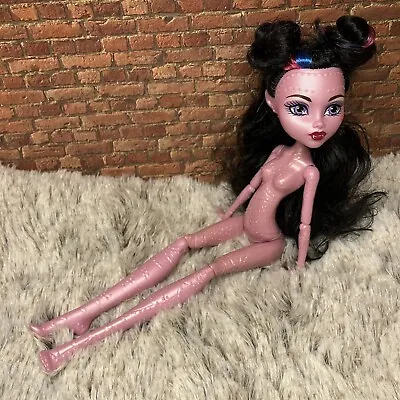 Monster High Freaky Fusion Dracubecca Doll Figure ONLY Nude OOAK DRACULAURA • $17.99