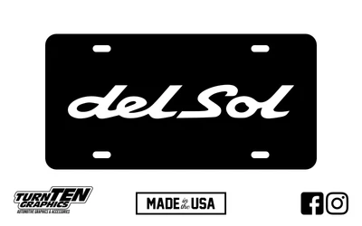 $19.99 • Buy Honda Civic Del Sol 1993-1997 JDM EG2 Vanity License Plate