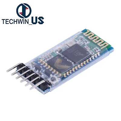 1PCS Wireless Serial 6 Pin Bluetooth RF Transceiver Module HC-05 RS232 • $5.57