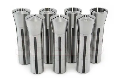 SHARS 7 Piece Precision R8 Collet Set .0006  TIR NEW #[ • $39.55