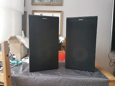 Classic Vintage 1970's Sony SS-2050 3 Way Speaker System.  • £39.99