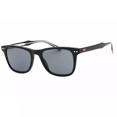 Levi's Men's Sunglasses Full Rim Black Plastic Square Frame LV 5016/S 0807 IR • $27.05