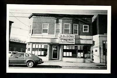 New Jersey NJ Real Photo Postcard RPPC Hackensack A.D. Sons Butcher Shop Fire • $14.99